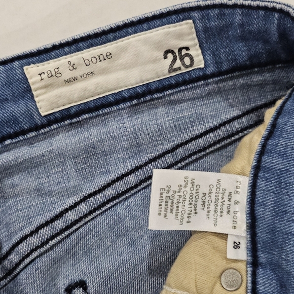 Rag & Bone Nina High-Rise Ankle Flare Jeans Women’s Size 26 - Picture 9 of 13